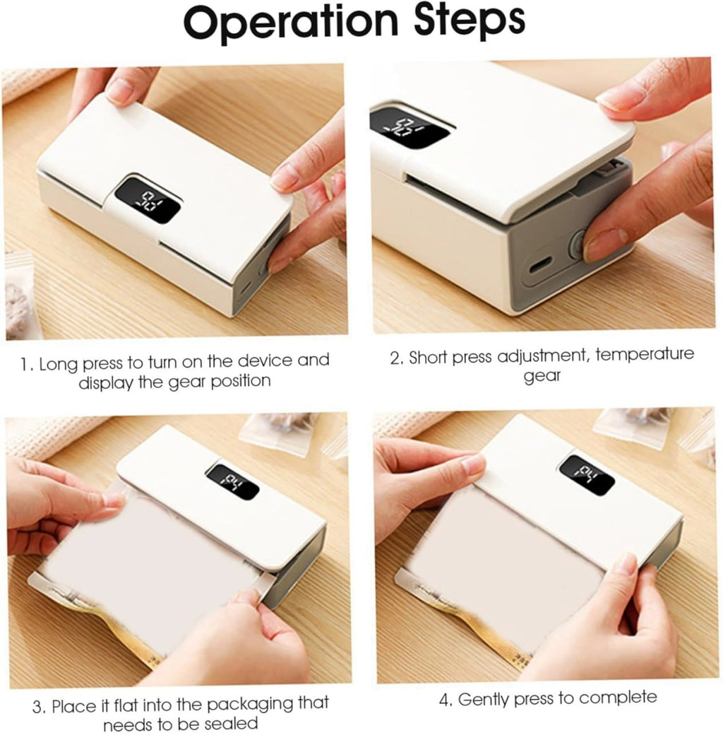 Rechargeable Portable Bag Sealer